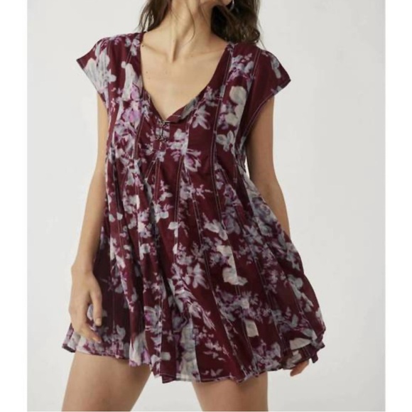 Free People Sully Mini Dress - Picture 1 of 7